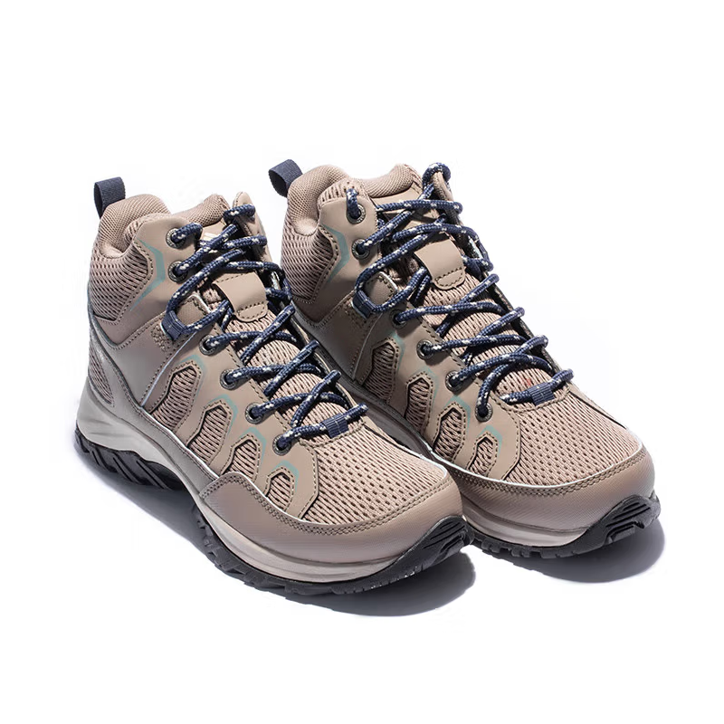 Columbia Slip Resistant Abrasion Resistant Mid top Hiking Shoes Women’s Light Brown