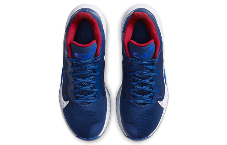Мужские кроссовки Nike Renew Elevate (сине-бело-красные) — Синийбелыйкрасный — фото 4