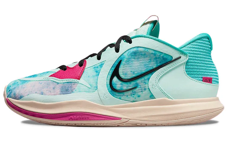 Nike Kyrie Low 5 Community EP '11 11' Irving 5 Tie Dye Low top Performance Basketball Shoes Men's Blue Asian Version