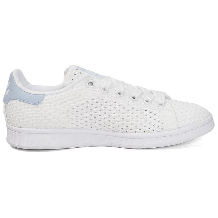 Женские кеды adidas originals STAN SMITH (белые / синие) — Белый / синий — фото 2