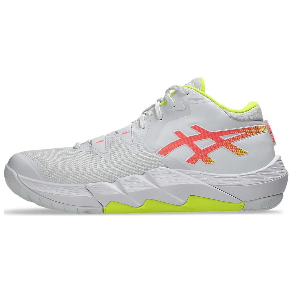 Asics Unpre Ars Comfortable And Lightweight Mid top Basketball Shoes Men's Gray Green