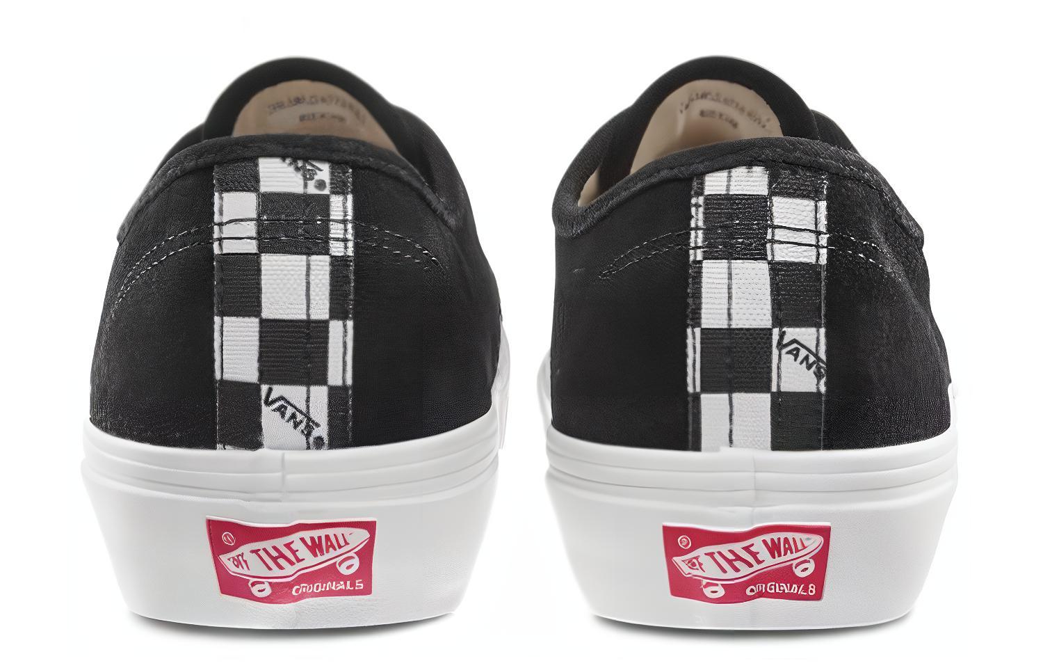 Кеды Vans Authentic (черно-белые в клетку) — фото 4