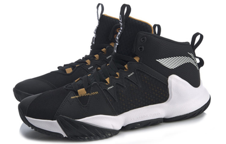 Li Ning Storm OUTDOOR Cushioning Abrasion Resistant Slip Resistant Cushioning Abrasion Resistant Slip Resistant Mid top