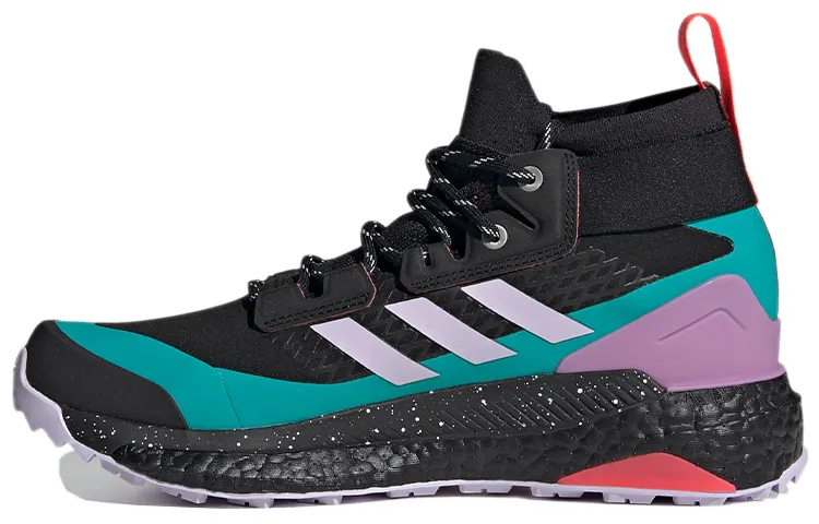 Adidas Terrex Free Hiker GORE TEX Breathable High top Hiking Shoes Women's Black Green