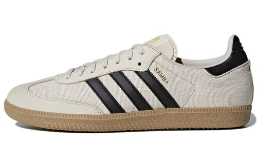 Adidas Originals Samba OG Low top Skateboard Shoes Unisex Beige Black