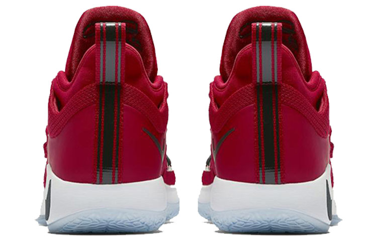 Мужские кроссовки Nike PG 2.5 (красно-черные) — фото 4