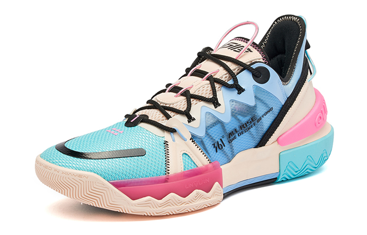 361° Burning Battle 2.0 Sandy Slope Tail Cushioning Slip Resistant Abrasion Resistant Low top Basketball Shoes Men’s