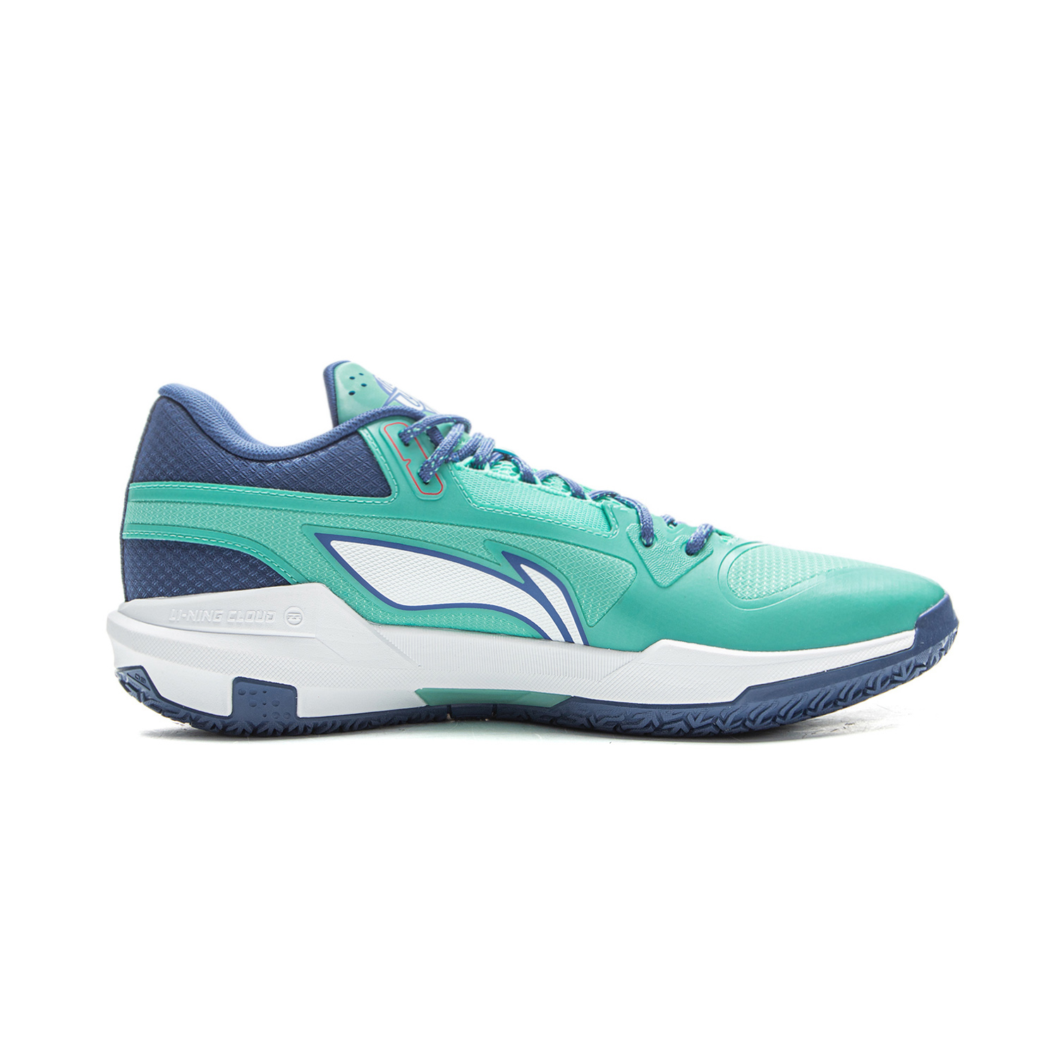 Li Ning Light Speed 3mid Low top Basketball Shoes Men’s Pool Blue Deep Sail Blue
