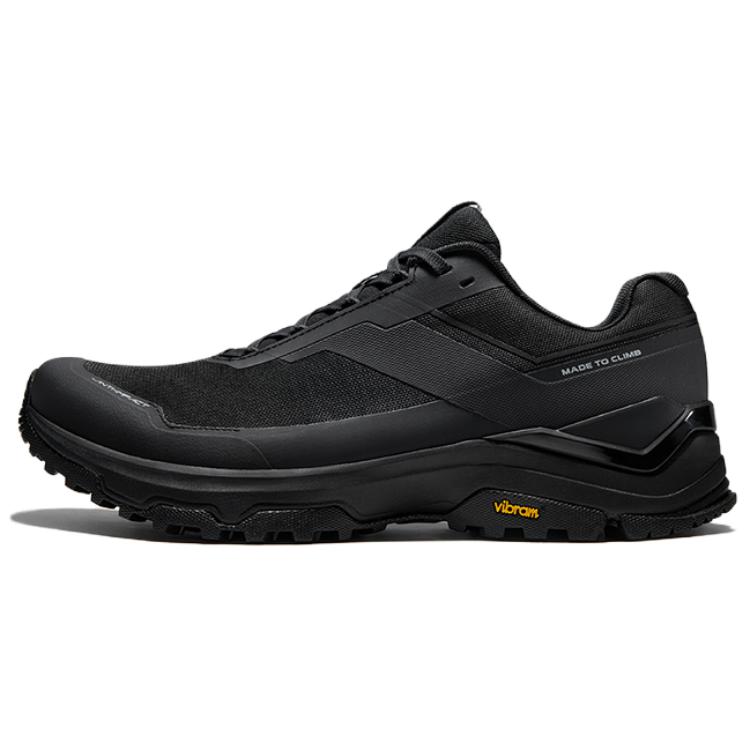 KAILAS Slip Resistant Abrasion Resistant Low top Hiking Shoes Men’s Black