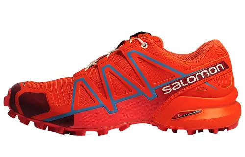 SALOMON Speedcross 4 Fabric Comfortable Abrasion Resistant Abrasion Resistant Low top Mountaineering & Hiking Shoes
