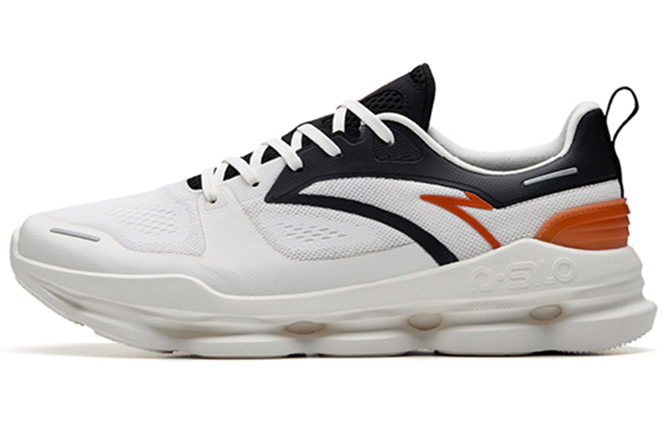 Anta Variety Training Collection Anti-Slip Wear-Resistant Low-Top Training Shoes Men’s White Black