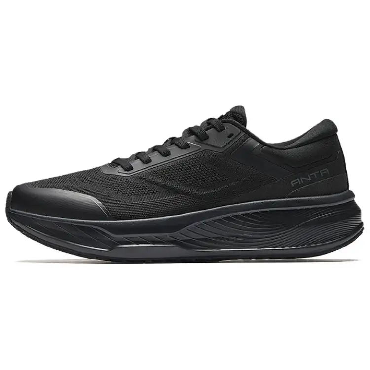 Anta Variety Training Collection Cushioning Abrasion Resistant Coverage Low top Training Shoes Men's Black