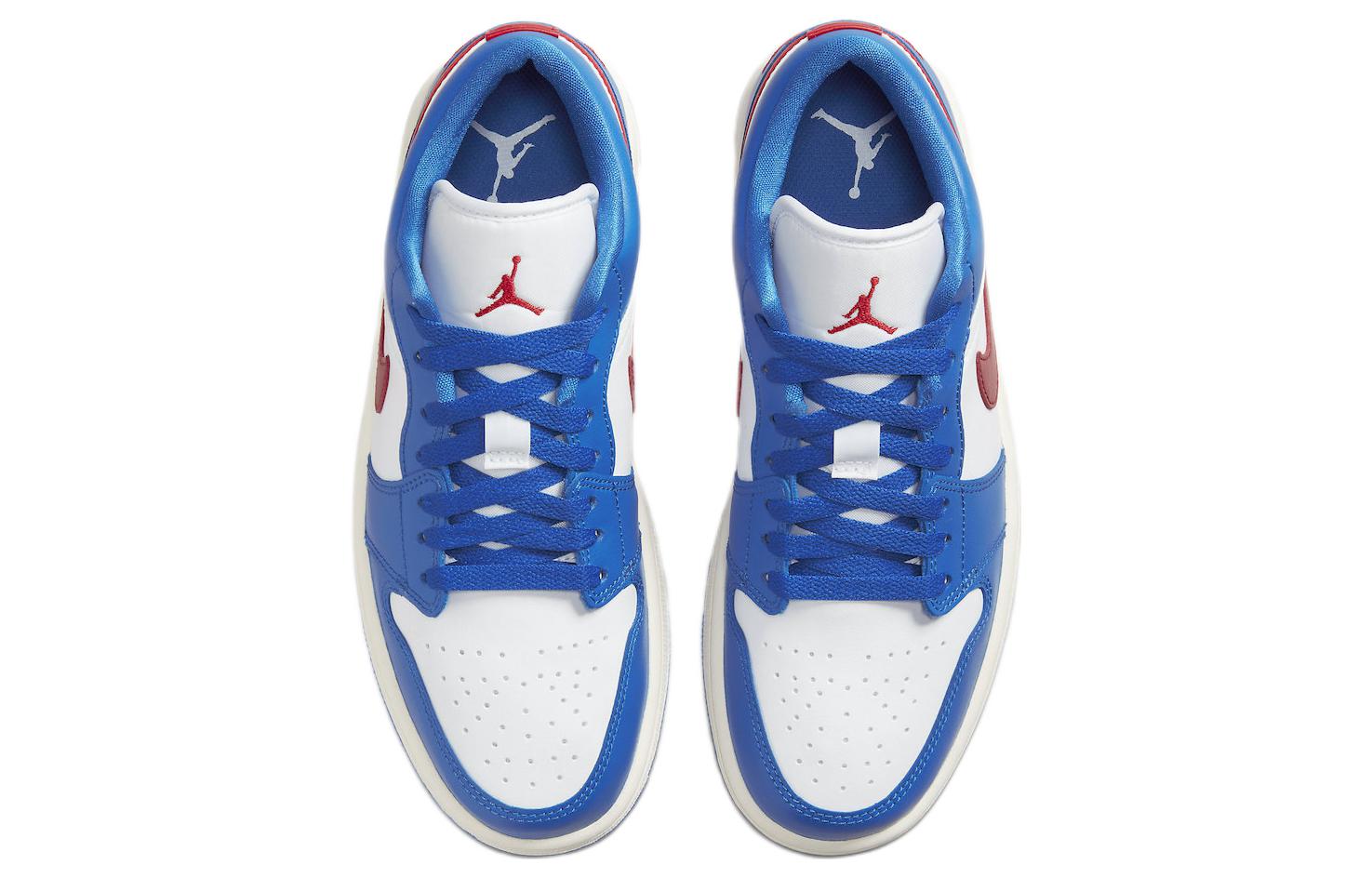 Jordan 1 Low Sport Blue Gym Red Women’s