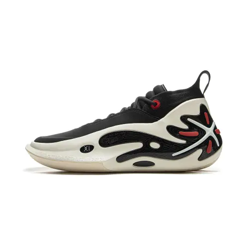 Li Ning WOW11 Mid top Basketball Shoes Men's Black