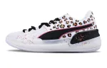 PUMA Clyde Hardwood Low top Basketball Shoes Men's White