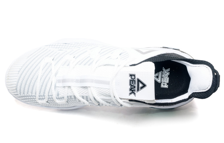 PEAK Parker IV Fashion Textile, Synthetic Leather Cushioning Slip Resistant Abrasion Resistant Low top Basketball Shoes