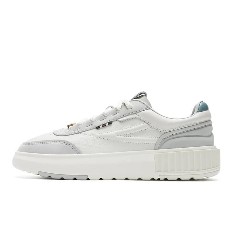 FILA ROMANICA Low top Skateboard Shoes Men's White Gray