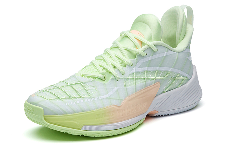Anta Light Horseman 3 Nitrogen Technology Low top Performance Basketball Shoes Men’s White Green Pink