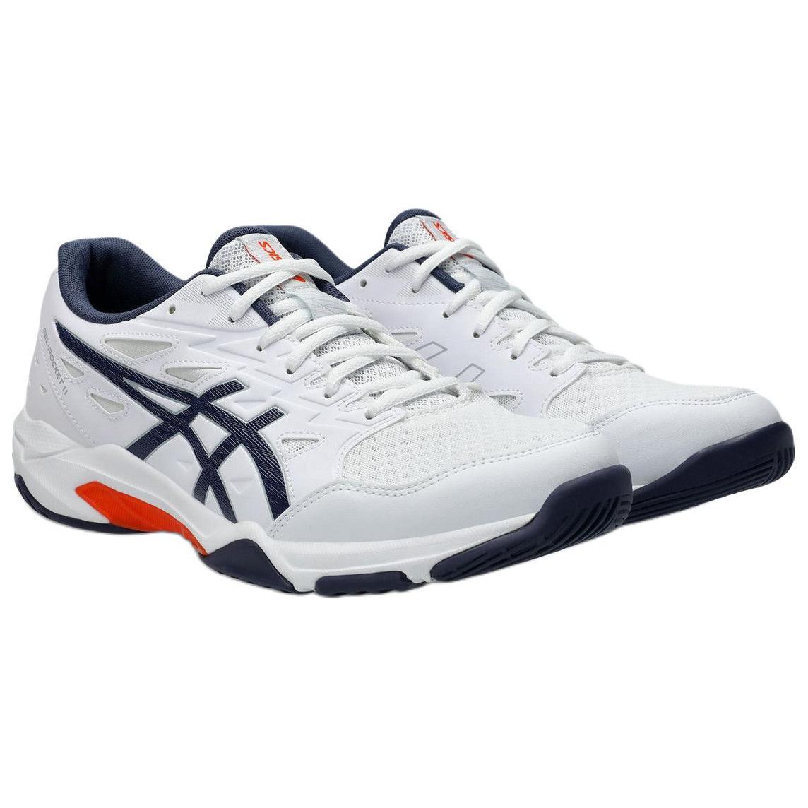 ASICS Gel Rocket 11 White Indigo Fog