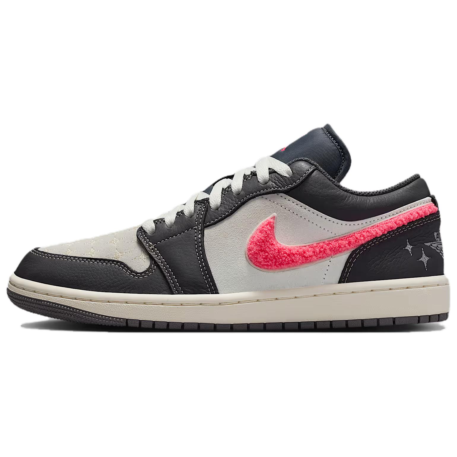 Женские кроссовки Jordan Air Jordan 1 Low (серые)