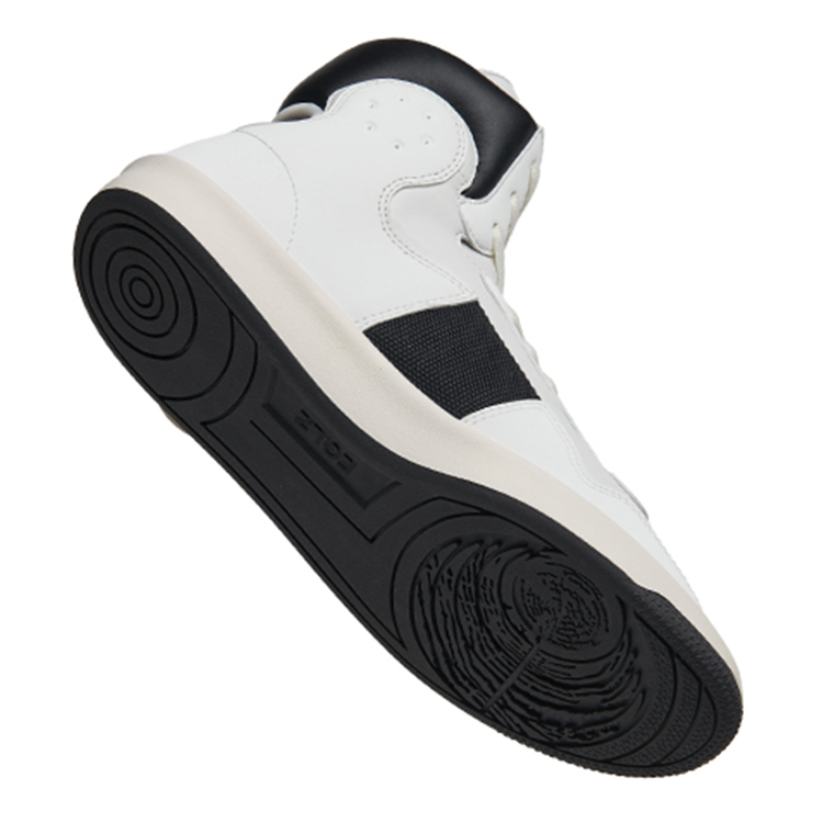 EQLZ EQUALIZER 1970 Lightweight High top Vintage Basketball Shoes Unisex Urban Black