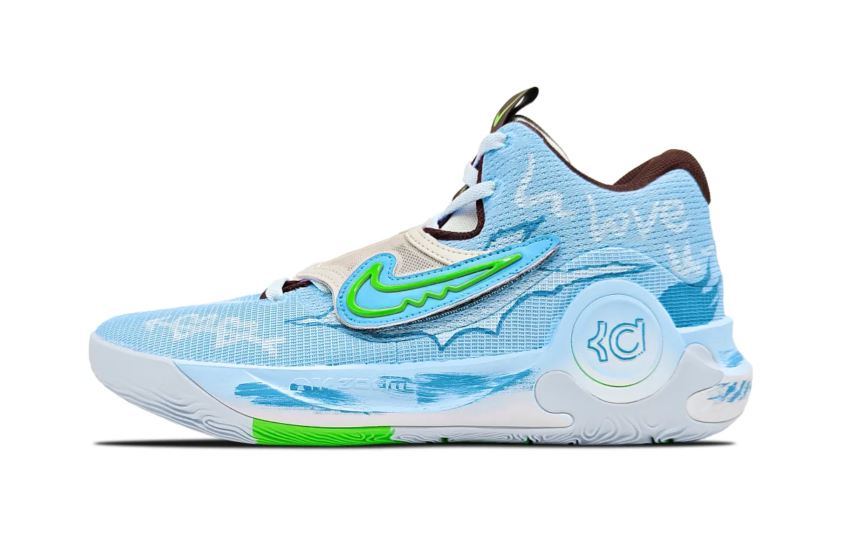 Nike KD Trey 5 X Slip Resistant Slip Resistant Low top Basketball Shoes Men's Sky Blue