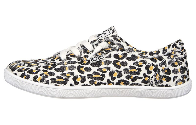 Skechers Bobs Skateboard Shoes Women's Low Top Black/White