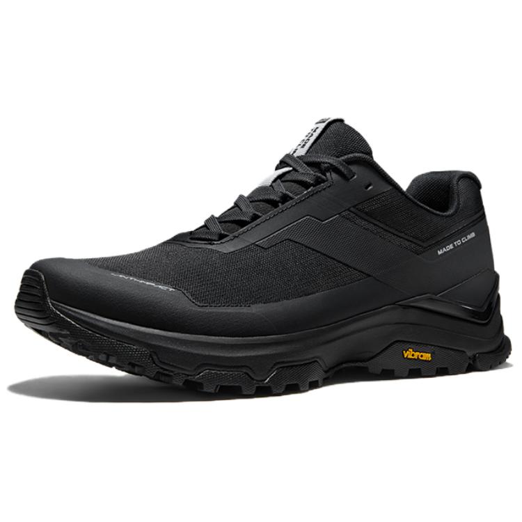 KAILAS Slip Resistant Abrasion Resistant Low top Hiking Shoes Men’s Black