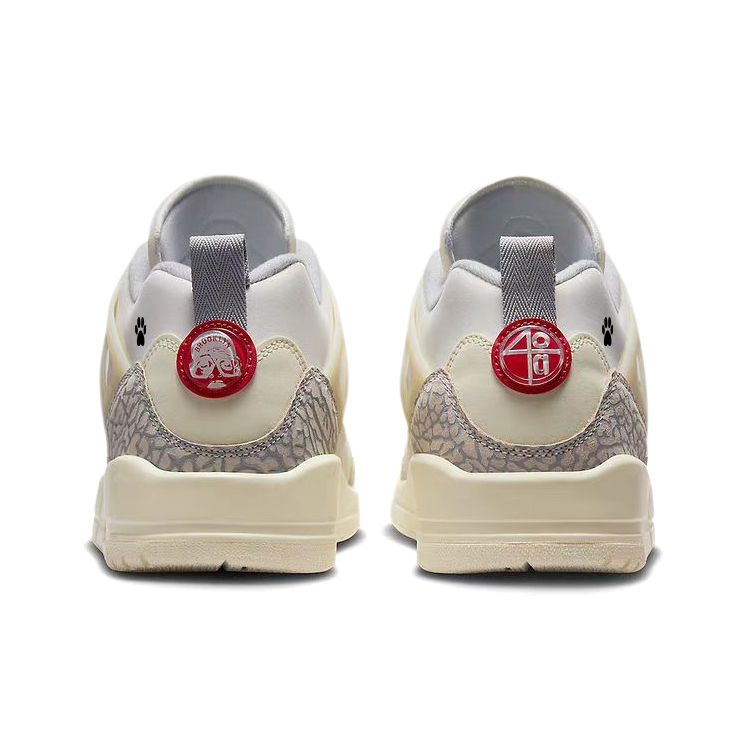 Jordan Spizike Red Plum And Wax Plum, Panda Lying On Its Stomach Abrasion Resistant Slip Resistant Low top