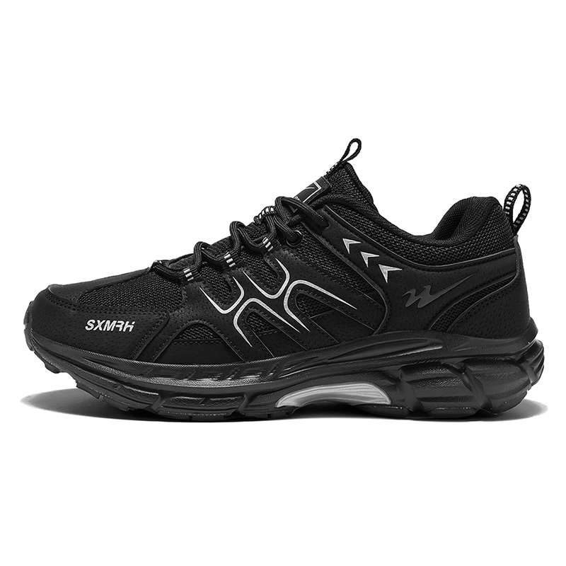 Binary Cushioning Slip Resistant Rebound Cushioning Slip Resistant Rebound Low top Mountaineering Shoes Men’s Black