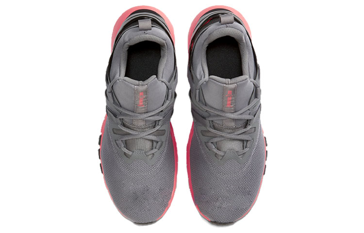 Мужские кроссовки Nike Flex method TR (серо-розовые) — фото 3