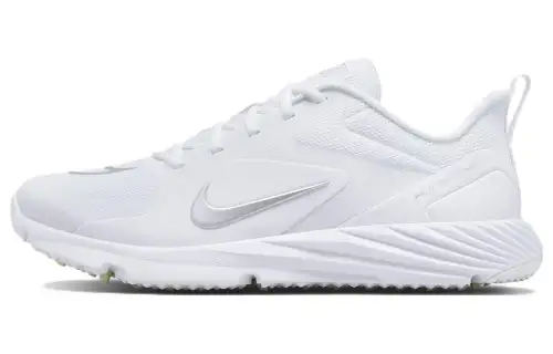Nike Alpha Huarache 8 Pro Tf 'White Metallic Silver'