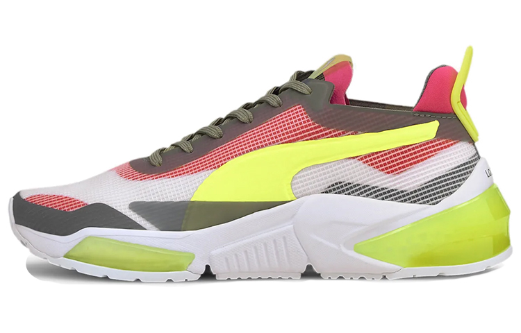 PUMA Optic Xi Lqdcell White/Yellow/Pink Women's