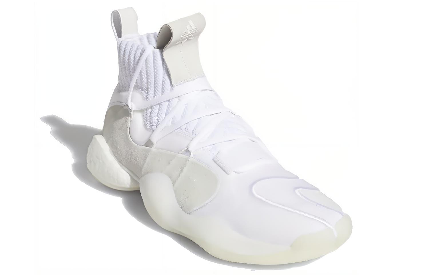 Мужские кроссовки adidas originals Crazy BYW X (белые) — Белый — фото 3