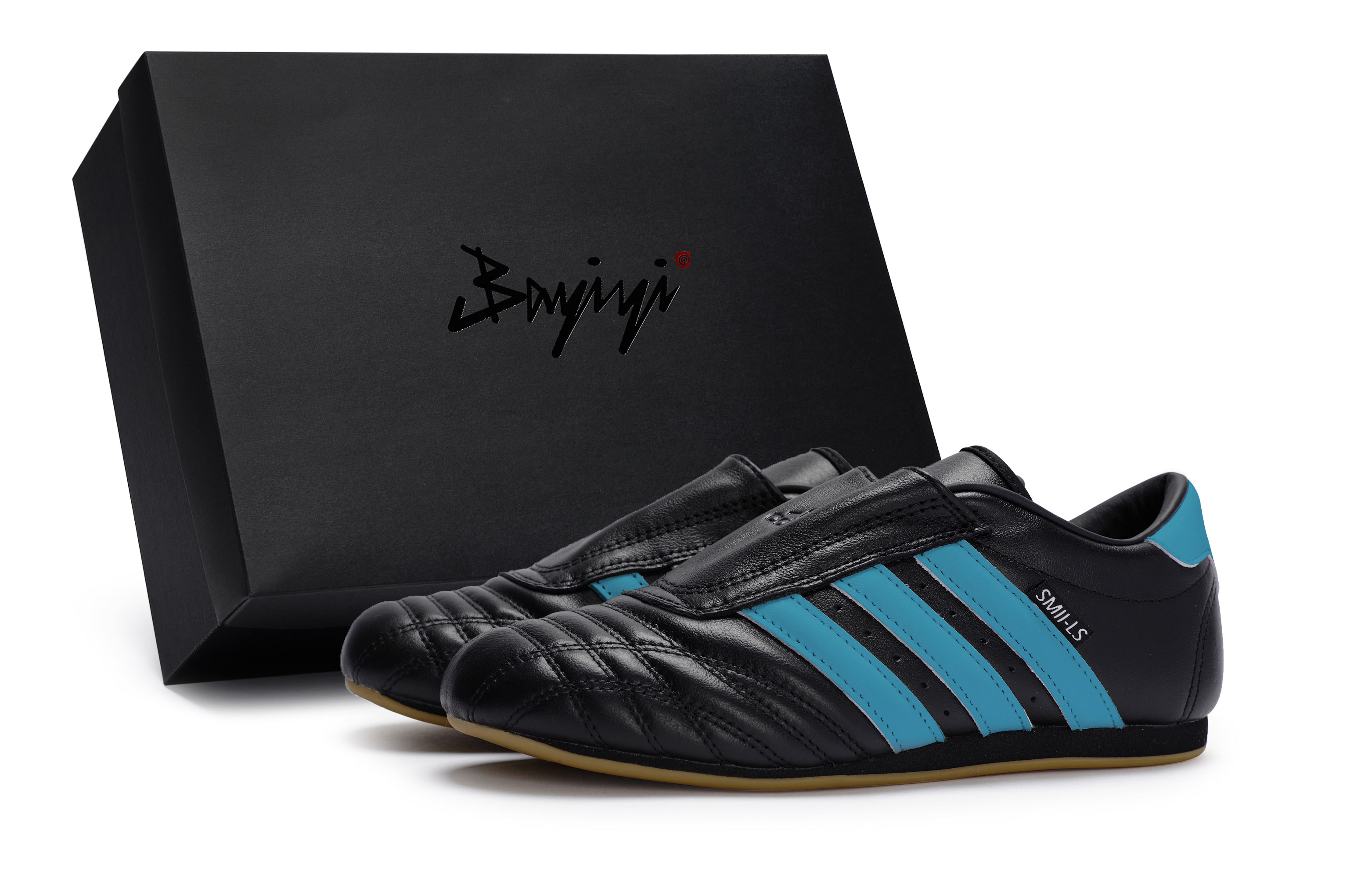 Adidas Originals Taekwondo 811 Manufacturing, Qing Shan Lake Blue, Special Shoe Box Slip Resistant Slip Resistant