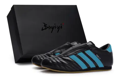 Adidas Originals Taekwondo 811 Manufacturing, Qing Shan Lake Blue, Special Shoe Box Slip Resistant Slip Resistant