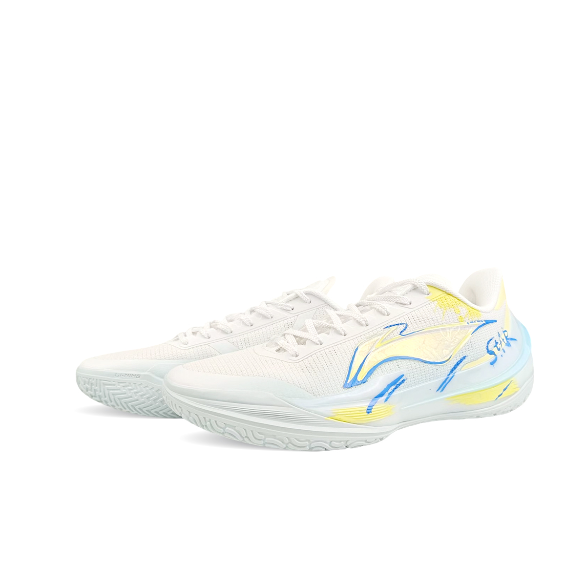 Li Ning Liren 5 V2 Rebound Anti Twist Grip Rebound Anti Twist Grip Low top Basketball Shoes Men’s White