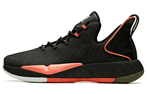 Anta Quick Fight 3 low-top basketball shoes men's red and black