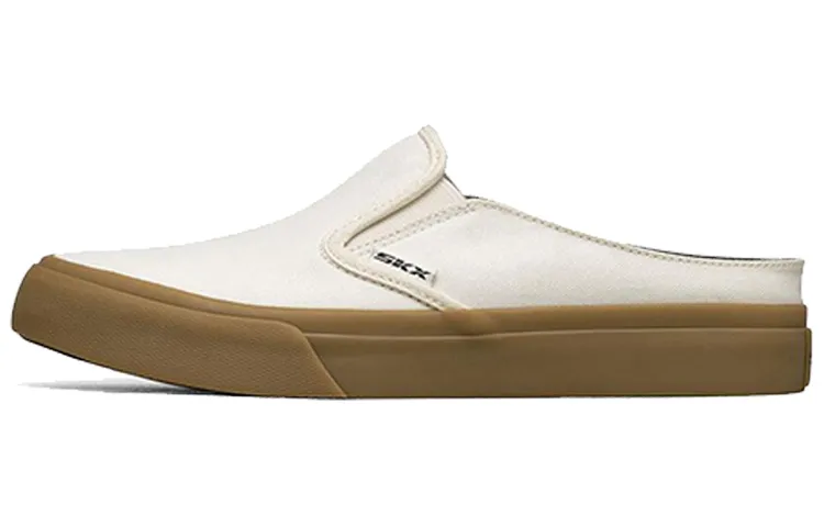 Skechers Sc Slip On Cream White