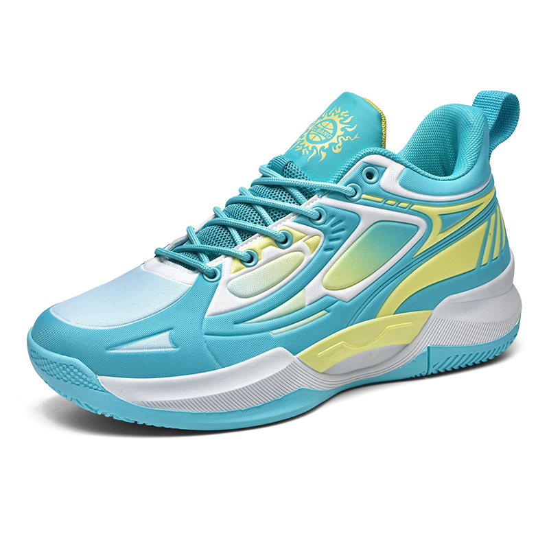 TONYBEAR Mesh Slip Resistant And Breathable Slip Resistant And Breathable Mid top Basketball Shoes Unisex