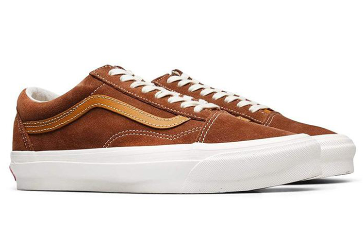 Кеды Vans Old Skool (коричневые) — фото 3
