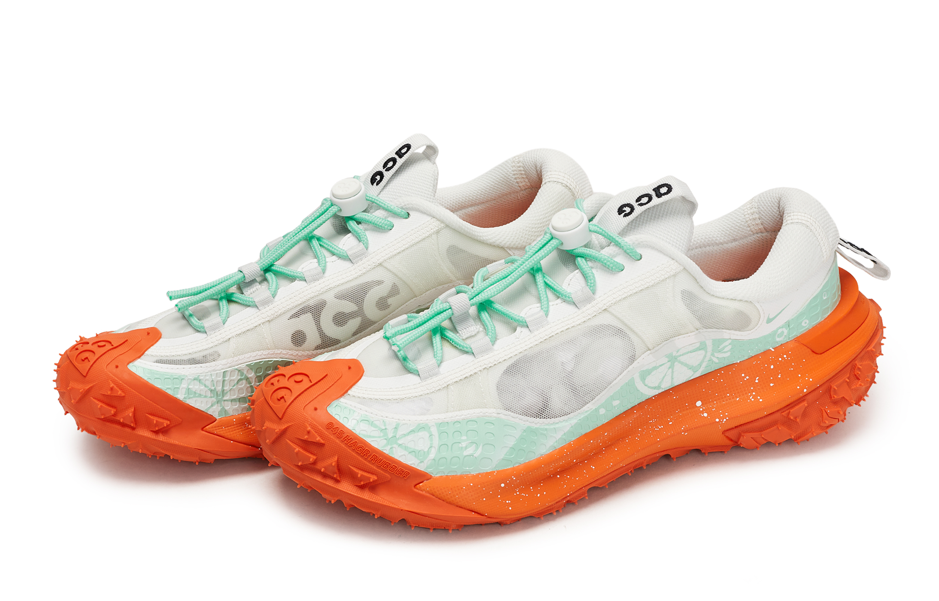 Nike ACG Mountain Fly 2 Orange Soda Abrasion Resistant Abrasion Resistant Low top Mountaineering Shoes Men’s