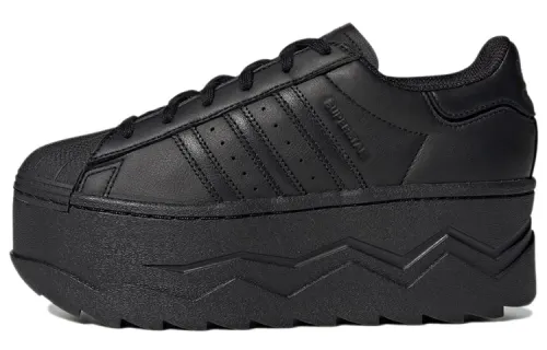Adidas Superstar Platforum Low Triple Black Women's