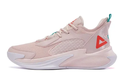 PEAK Low top Basketball Shoes Men's Pink