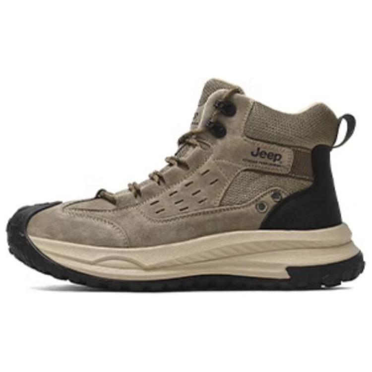 Jeep High top Hiking Shoes Men’s Khaki