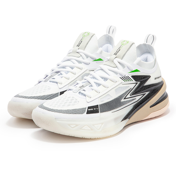 361° BIG3 5.0 PRO Panda Cushioning Slip Resistant Abrasion Resistant Breathable Low top Basketball Shoes Men’s