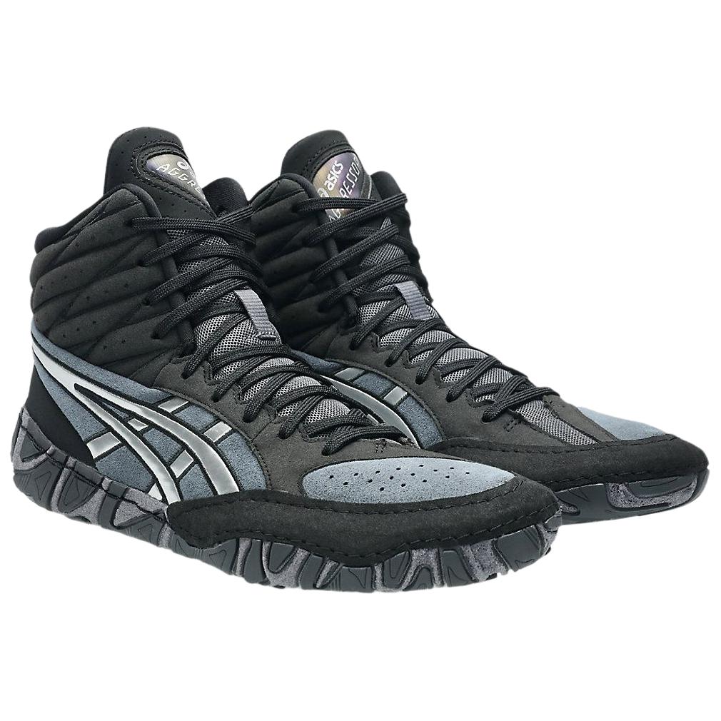 Asics AGGRESSOR 6 Abrasion Resistant Support High top Training Shoes Men’s Black