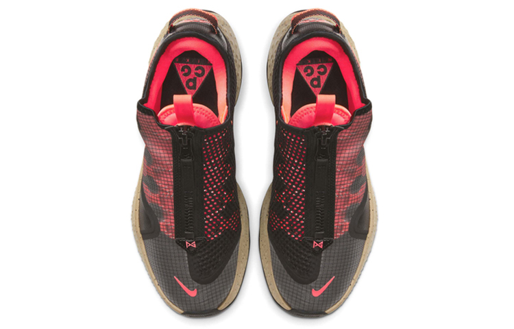 Мужские кроссовки Nike PG 4 PCG EP (черно-розовый) — фото 4