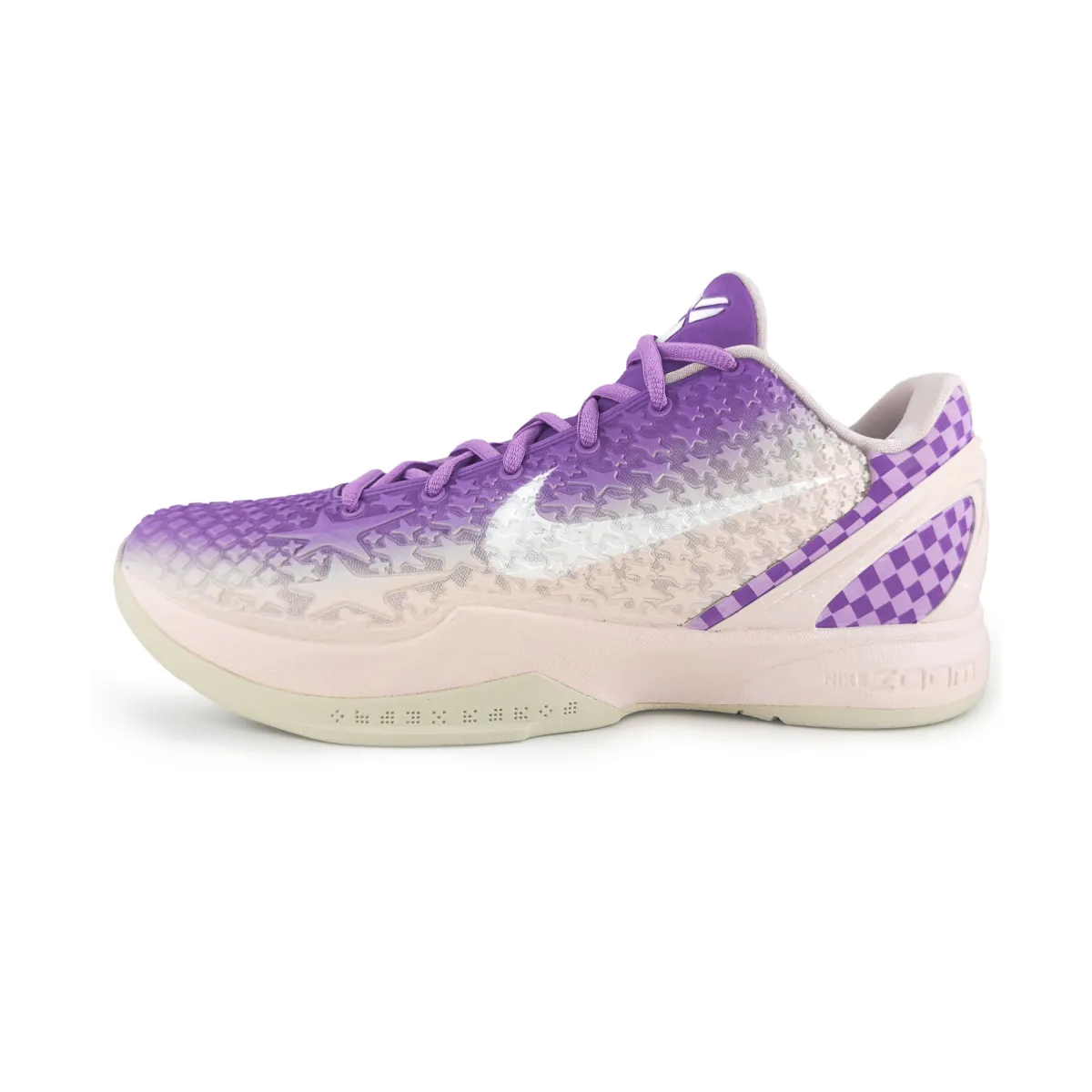 Nike Zoom Kobe 6 Dream Cushioning Abrasion Resistant Low top Basketball Shoes Men's Pink Purple