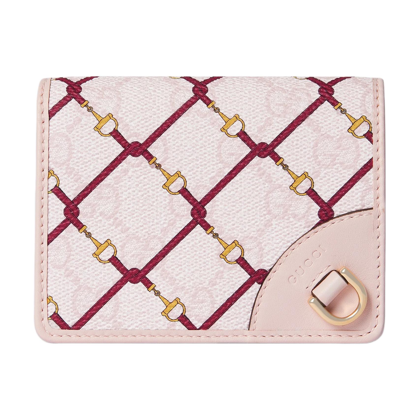 Женский картхолдер Gucci (розовый)